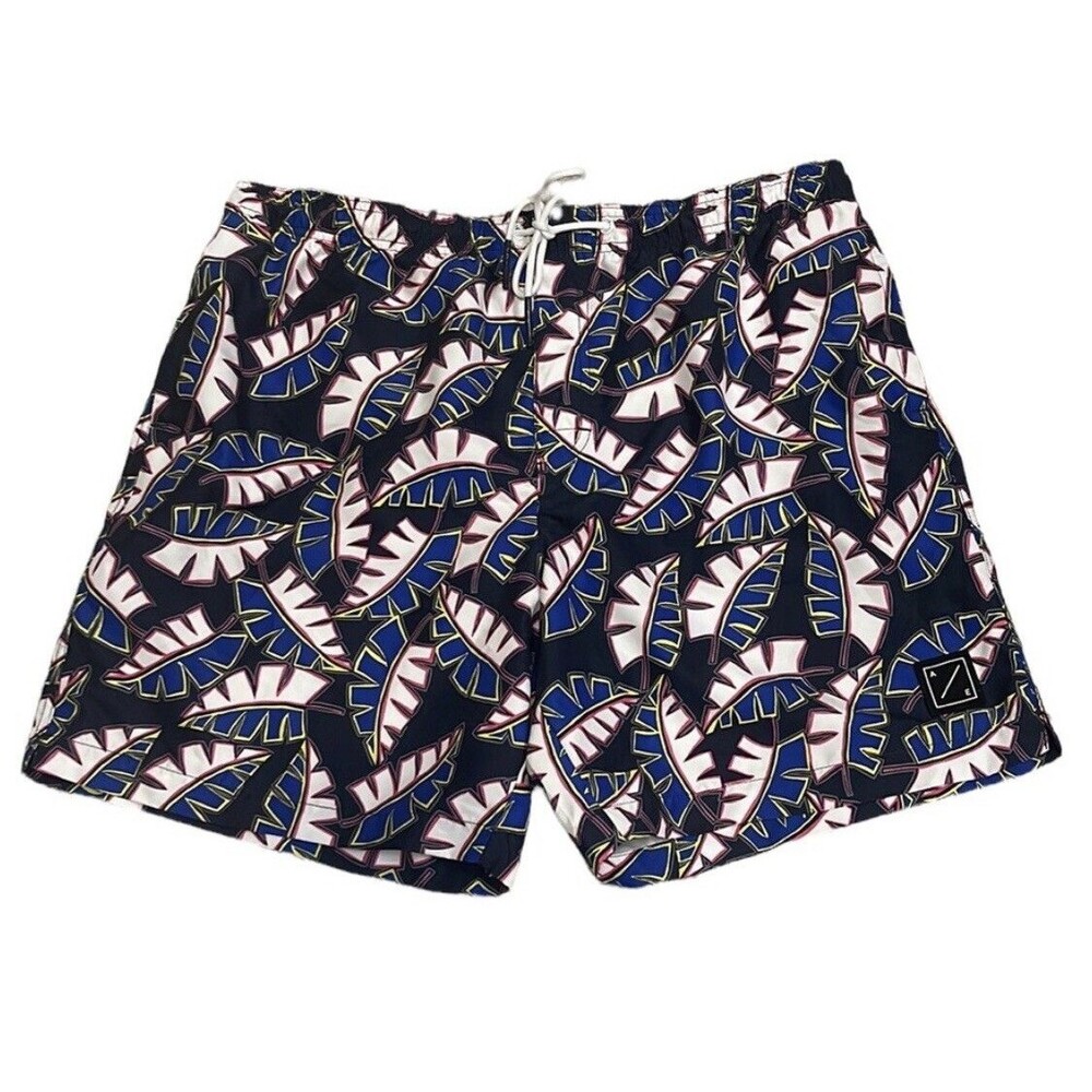 American Eagle AEO tropical Palm Leaf Swim Shorts Trunks XL